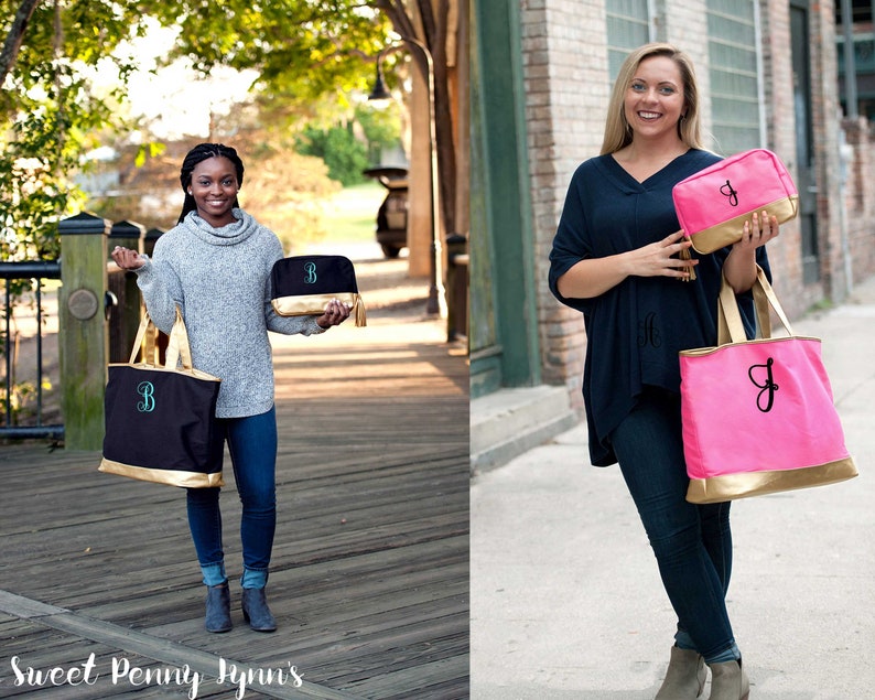 personalized weekend tote Monogram tote personalized weekender monogram over sized tote monogram weekend bag Monogram weekender tote