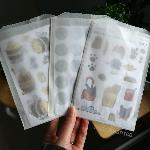 Mystery Bag Sticker Sticker Sheets Grab Bag Stationery | Etsy