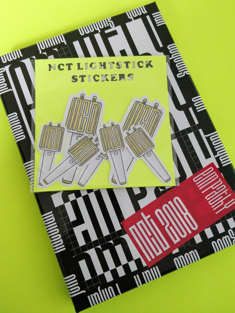 nct lightstick stickers nct stickers nct 127 stickers etsy