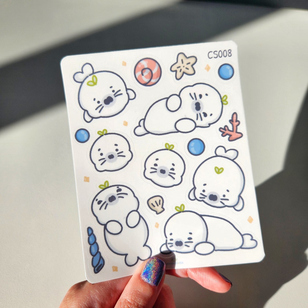 Seal Clear Stickers for Journals and Planners Etsy