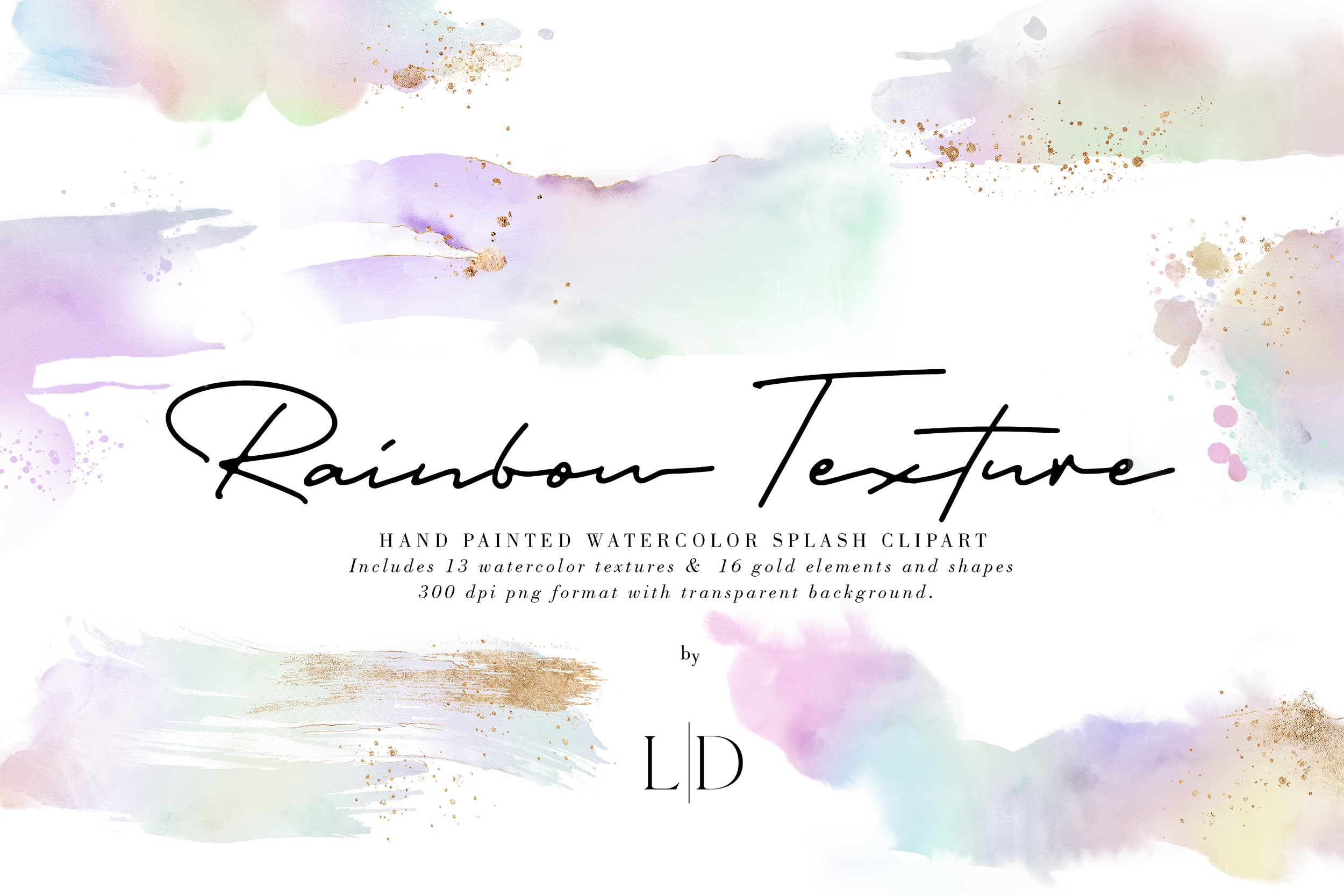 Download Pastel Watercolor Splash And Brush Stroke Clipart Decorative Rainbow Elements Ink Elements Instant Download Watercolour Rainbow Set Art Collectibles Drawing Illustration Jewellerymilad Com