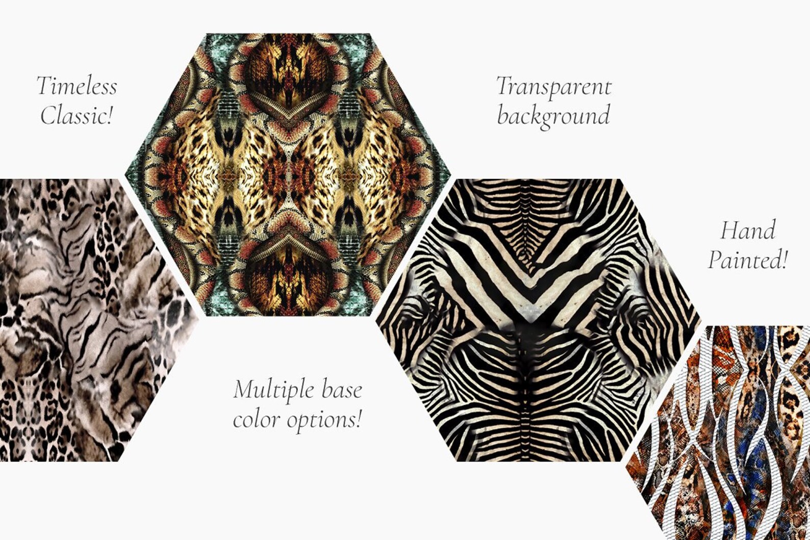 Animal Skin Clipart Animal Print Clipart Animal Skin Scrapbook - Etsy