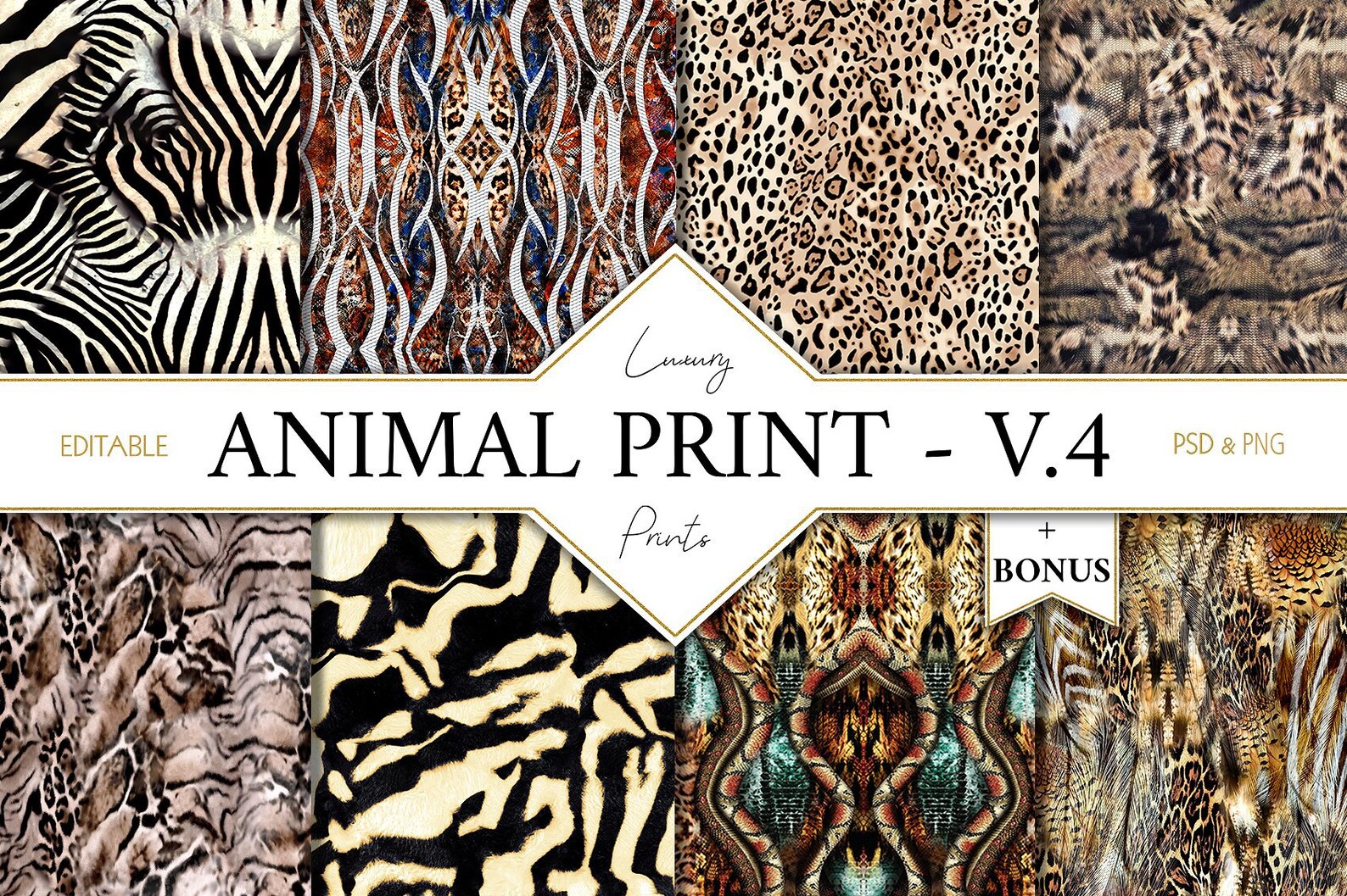 Animal Skin Clipart Animal Print Clipart Animal Skin Scrapbook - Etsy