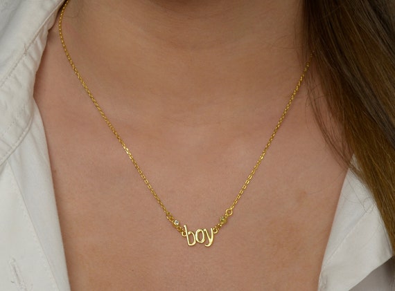 Babygirl necklace 2024 rose gold