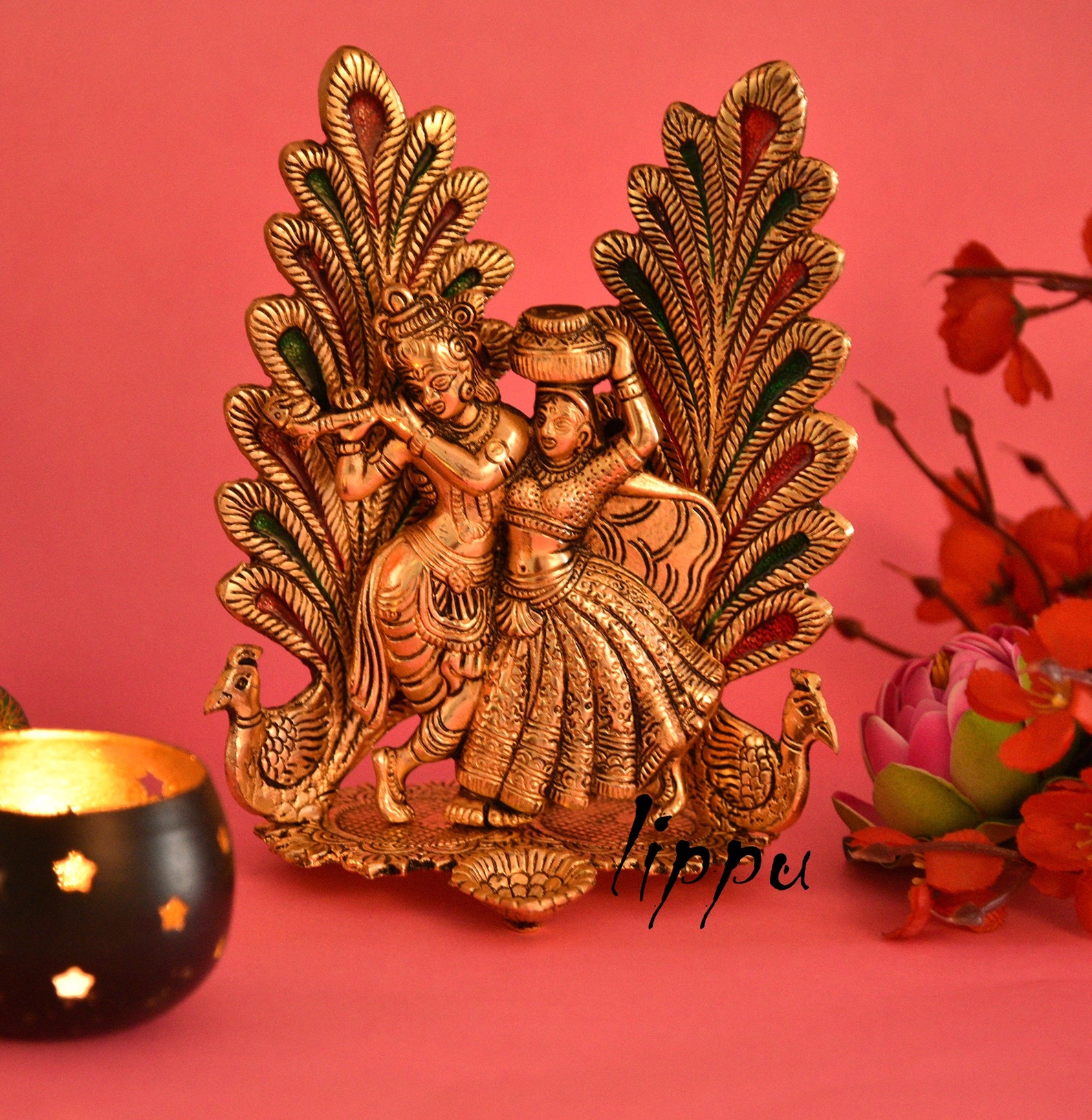 Radha Krishna Idol For Home Decor Radha Krishna Idol Radha Etsy