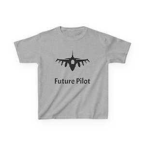 Future Pilot Kids Tee - Cool Aviation T-Shirt for Young Flyers, Gift for Little Aviators, Aviation Enthusiast Kids Apparel, Pilot Themed