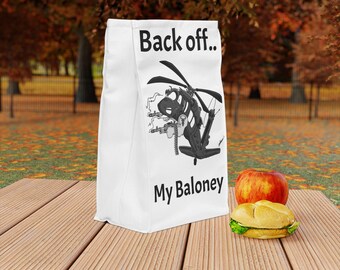 Lustige Lunch Bag: "Back Off... My Baloney" - Thermotasche