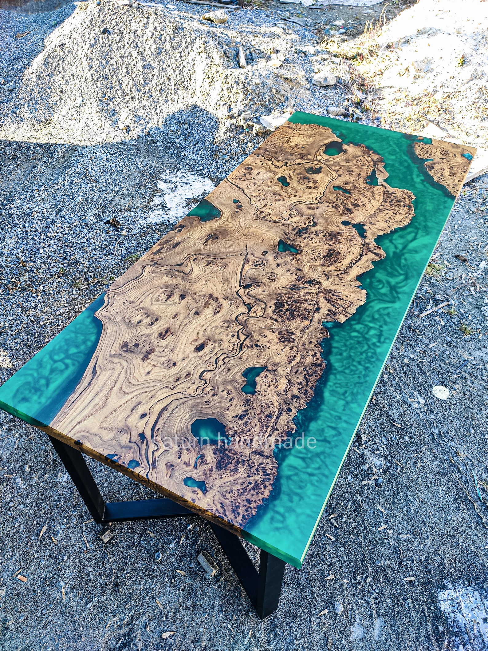 Mountain elmepoxy table epoxy table design wood epoxy resin Etsy
