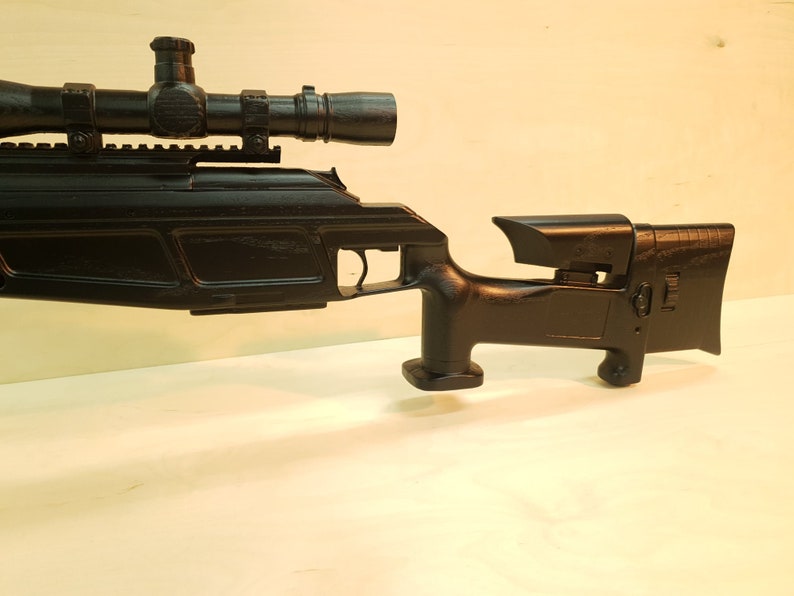 Blaser 93 LRS2 rifle model, sniper rifle sniper rifle made of wood weapon layout