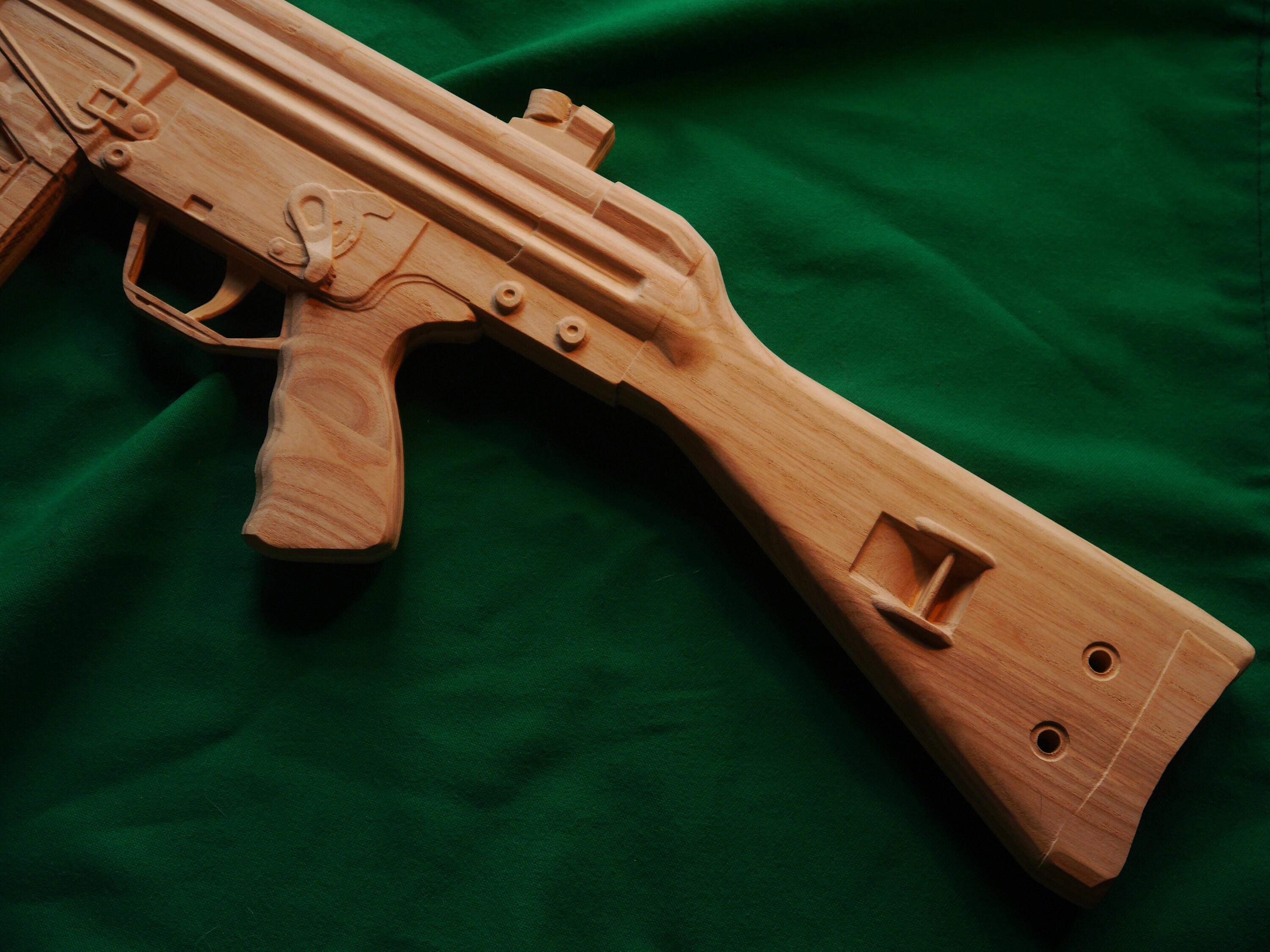 HK G3 Heckler & Koch G3 Wooden Model Cosplay Accessory Etsy UK