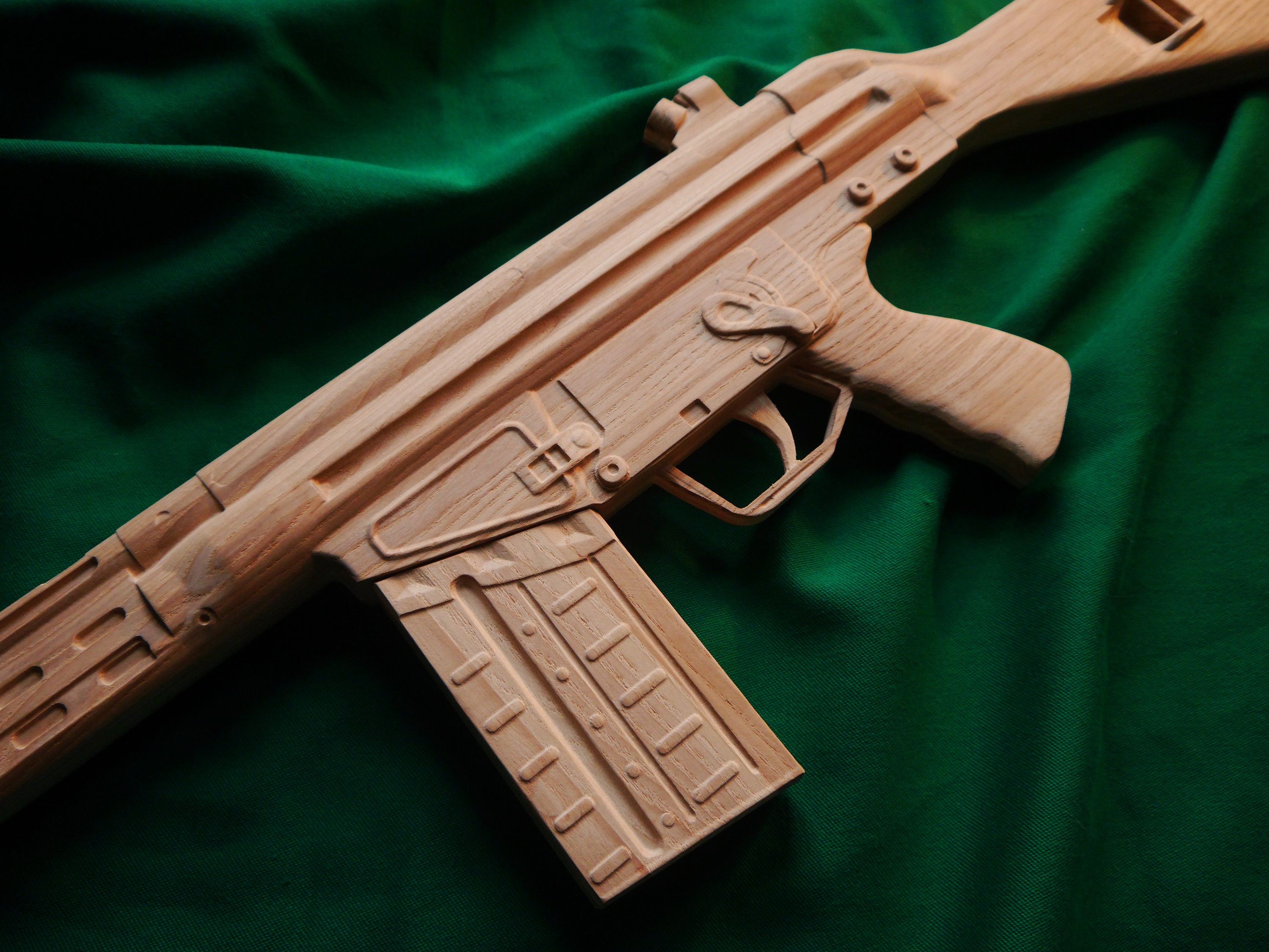 HK G3 Heckler & Koch G3 FULL SIZE wooden model Etsy