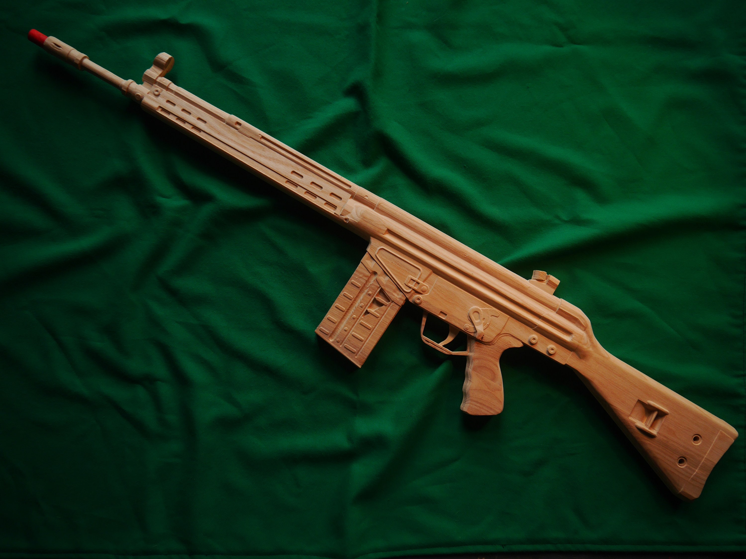 HK G3 Heckler & Koch G3 Wooden Model Cosplay Accessory Etsy UK