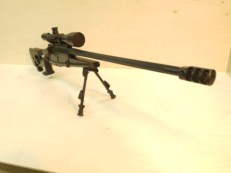 Blaser 93 LRS2 rifle model, sniper rifle sniper rifle made of wood weapon layout
