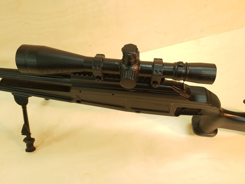 Blaser 93 LRS2 rifle model, sniper rifle sniper rifle made of wood weapon layout