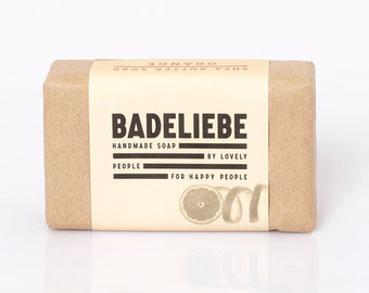 BADELIEBE - Hartseife Shea Butter Soap Orange