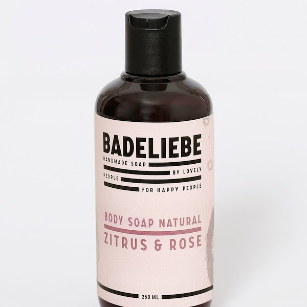 BADELIEBE - shower gel citrus & rose