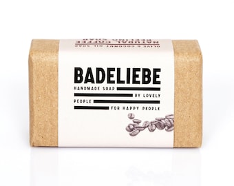 BADELIEBE - Hartseife Natural Coffee Olive & Coconut Oil