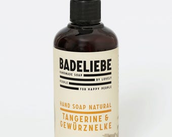 BADELIEBE - Flüssigseife Tangerine & Gewürznelke