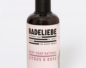 BADELIEBE - Shower Gel Citrus & Rose