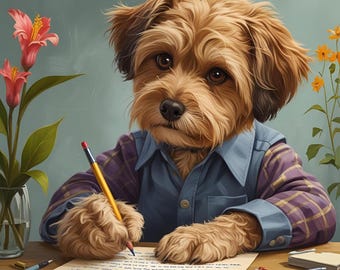 Lettera personalizzata per animali domestici, ricordo vocale personalizzato (download digitale)