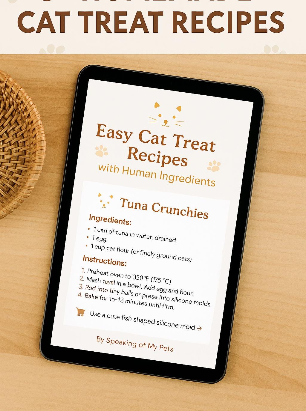 Photo inspiration: Fresh Look at Easy Cat Treat Recipes With Human Ingredients Homemade Cat Snacks