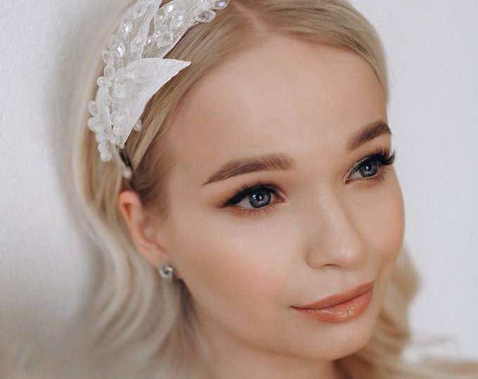 Silver Alloy Leaf Hair Accessory for Brides & Girls – Elegant Wedding Headpiece