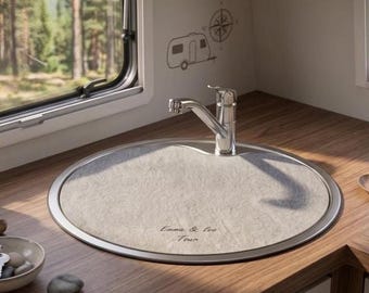 Motorhome & Caravan Sink Cover – Waterproof Cutting Board | Custom Fit | 10mm Compact Laminate