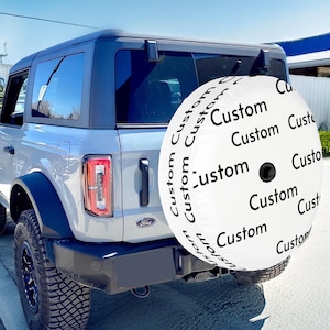 Custom Spare Tire Cover