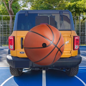 Basketball Spare Tire Cover: Funny SUV RV Tire Protector