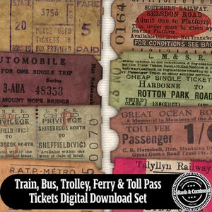 Antique train ticket - Etsy 日本