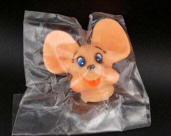 Vintage Elf Mouse Head for Doll Crafting 2 1/4" in Package