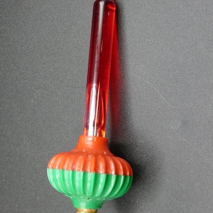 Vintage 1950s Christmas Noma Buscuit Bubble Light C6 - Working