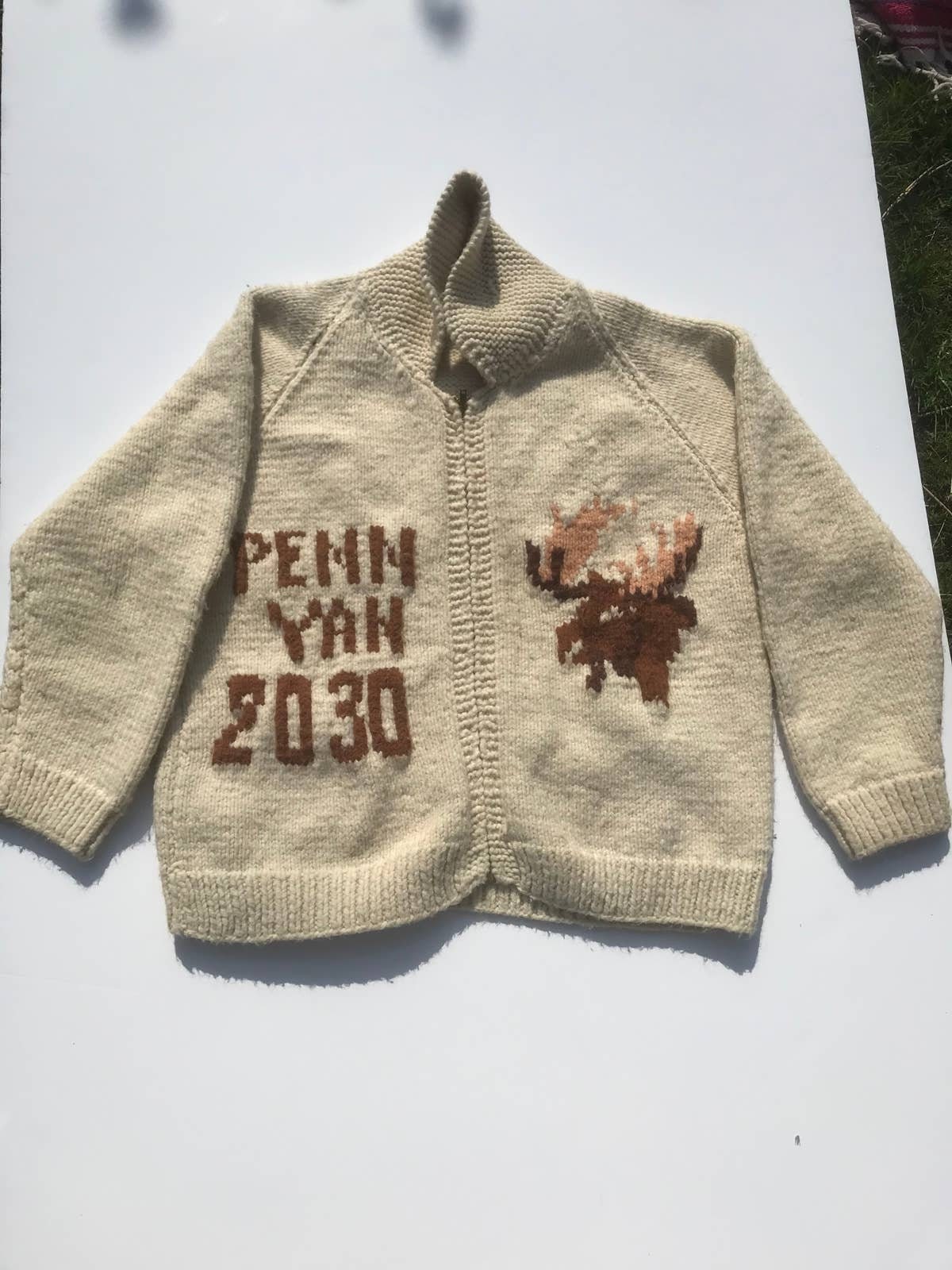 Moose Knit Sweater - Etsy Canada