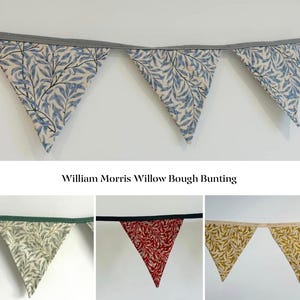 William Morris Willow Bough Bunting