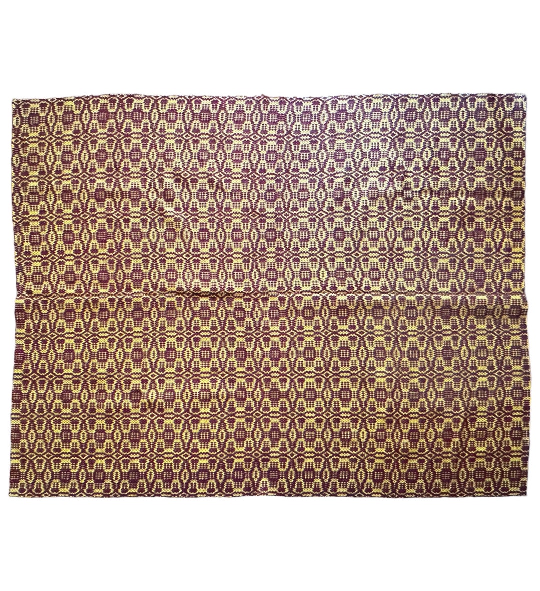 Romanian Vintage Wool Carpet With Brown and Yellow Simple Design - Etsy