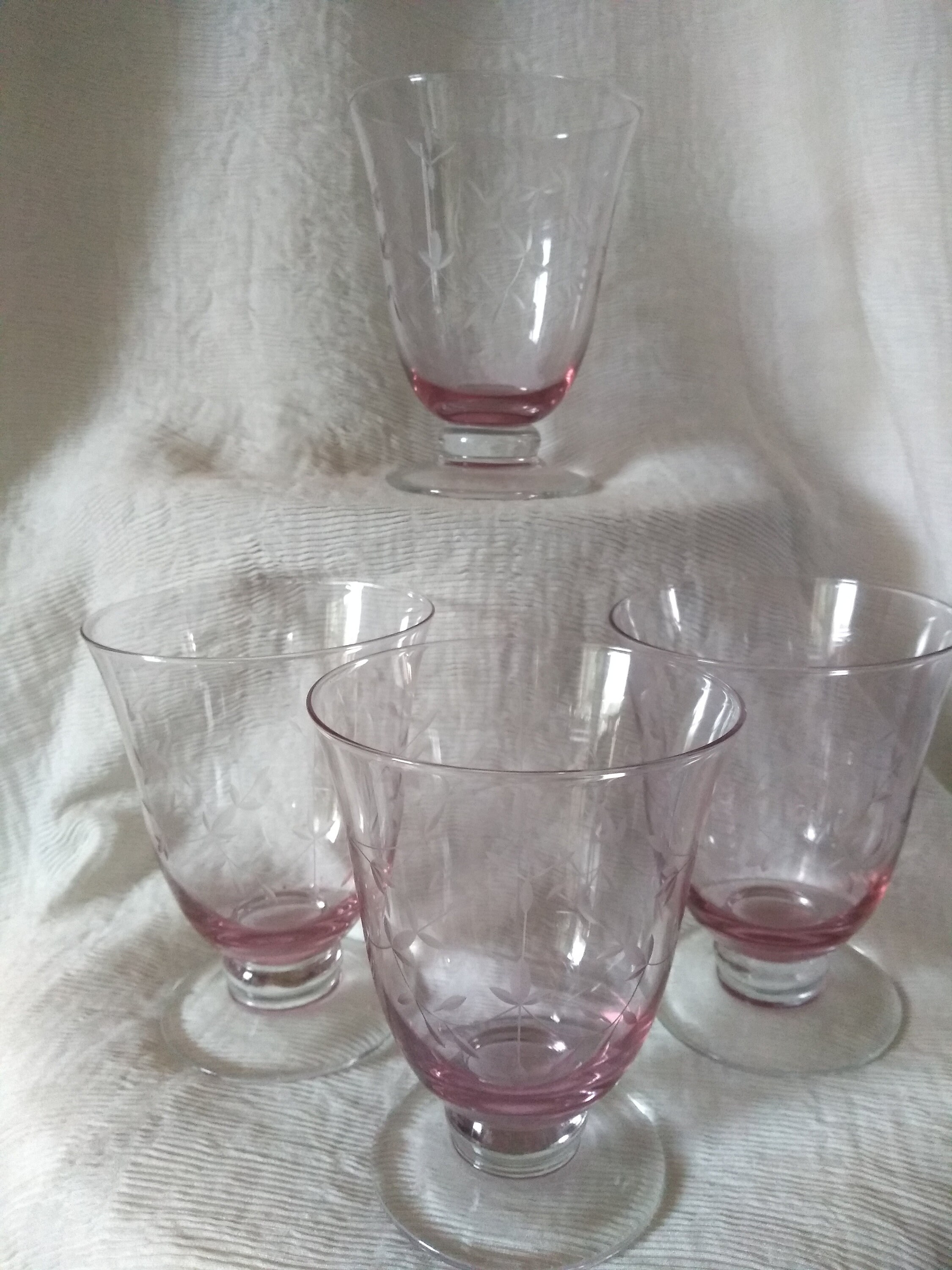 Set of 4 Lenox Glasses Etsy