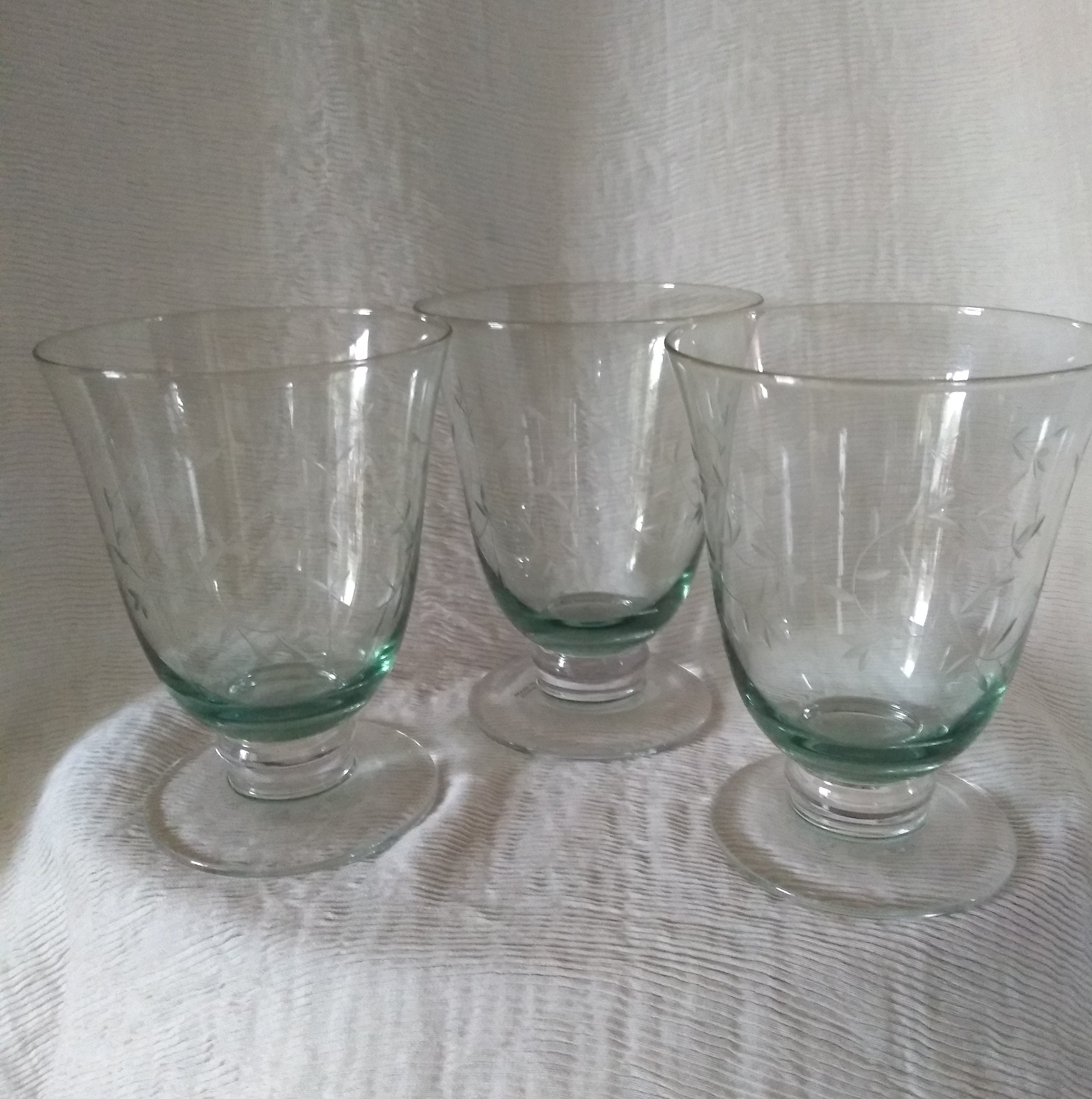Set of 3 Lenox Glasses Etsy