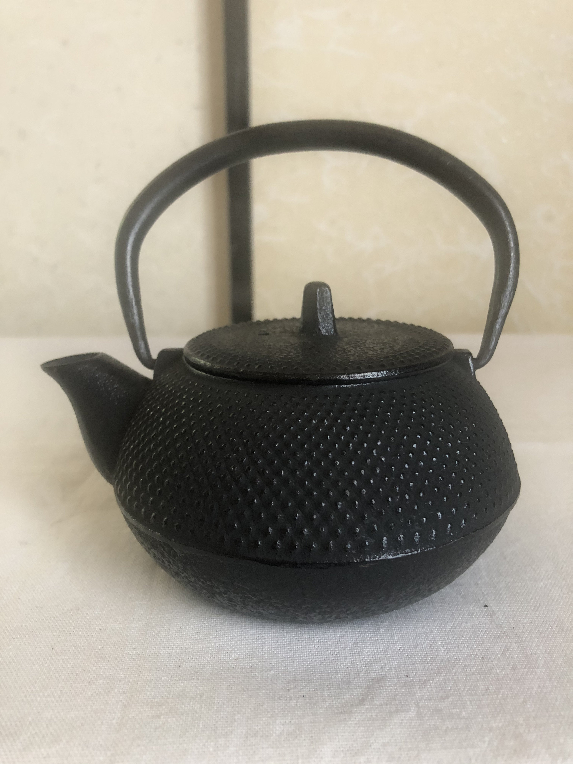 Japanese Iron Teapot Nanbu Tetsubin 300ml BlackBK07 Etsy