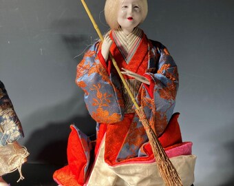 Antique Japanese Hinamatsuri Dolls - Etsy