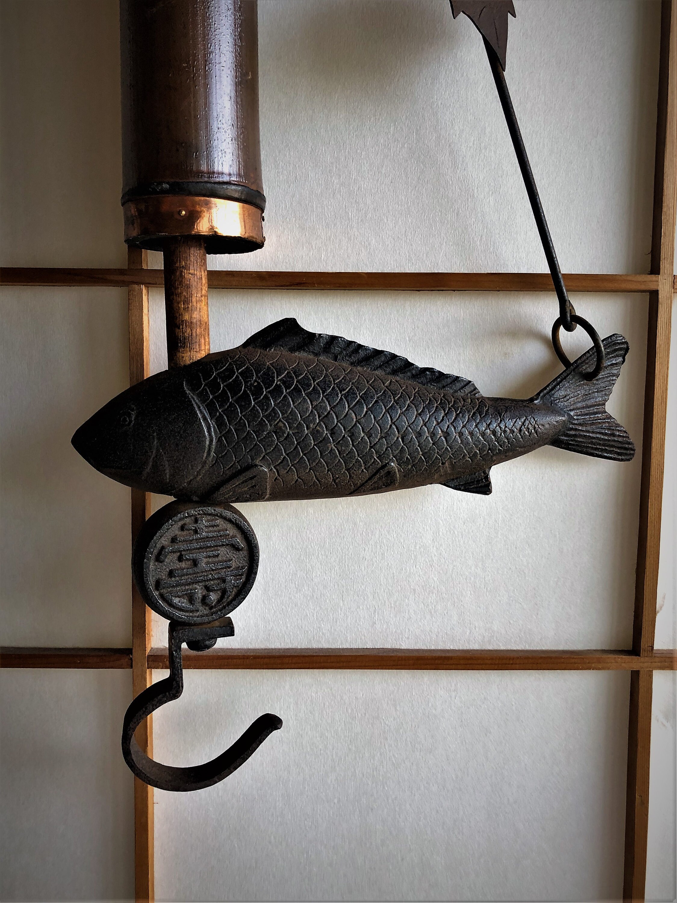 Vintage Japanese Pothook Jizaikagi Dining device with Iron Etsy