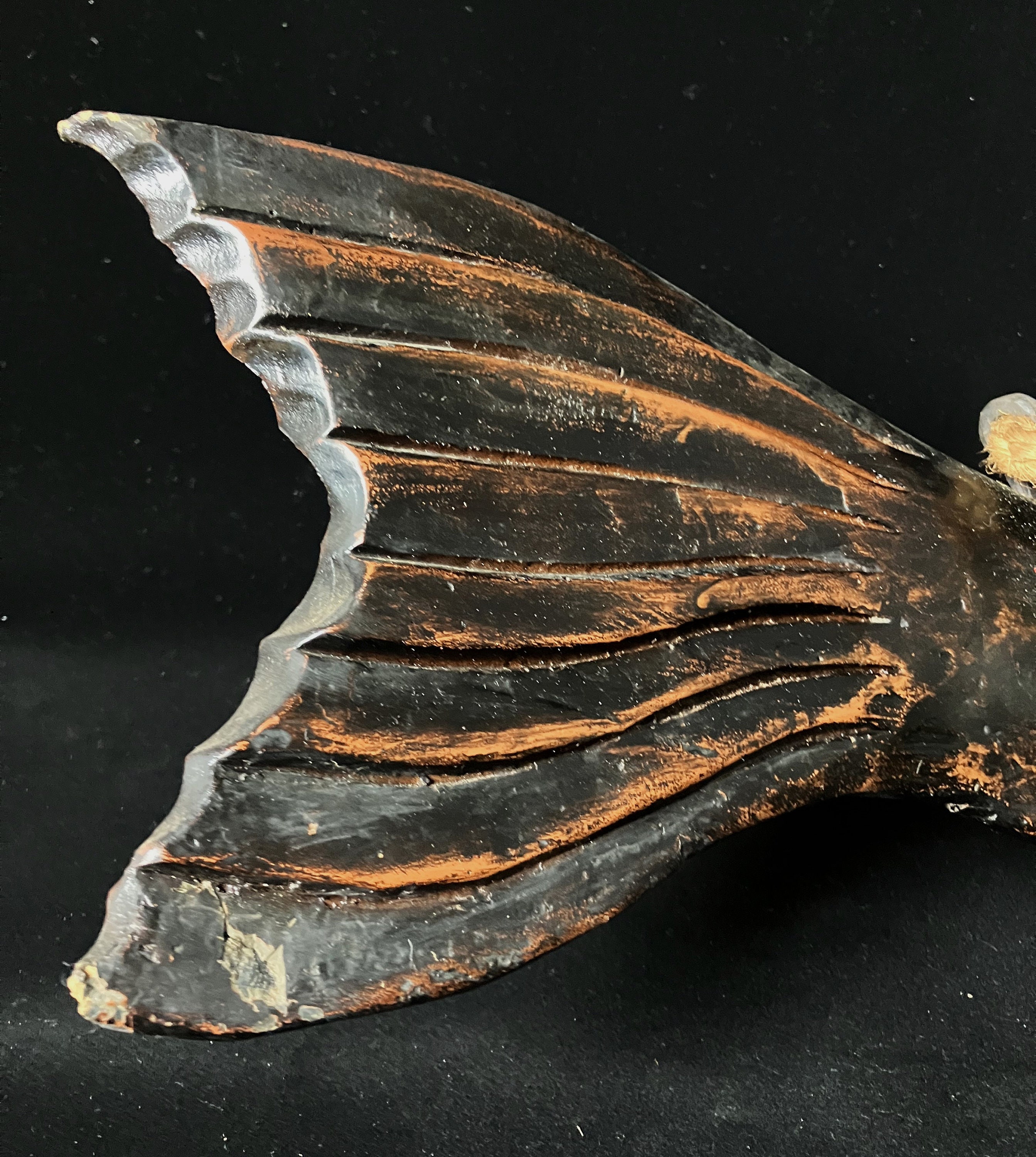 Antique Japanese Jizaikagi Wooden Fish Carving - Etsy