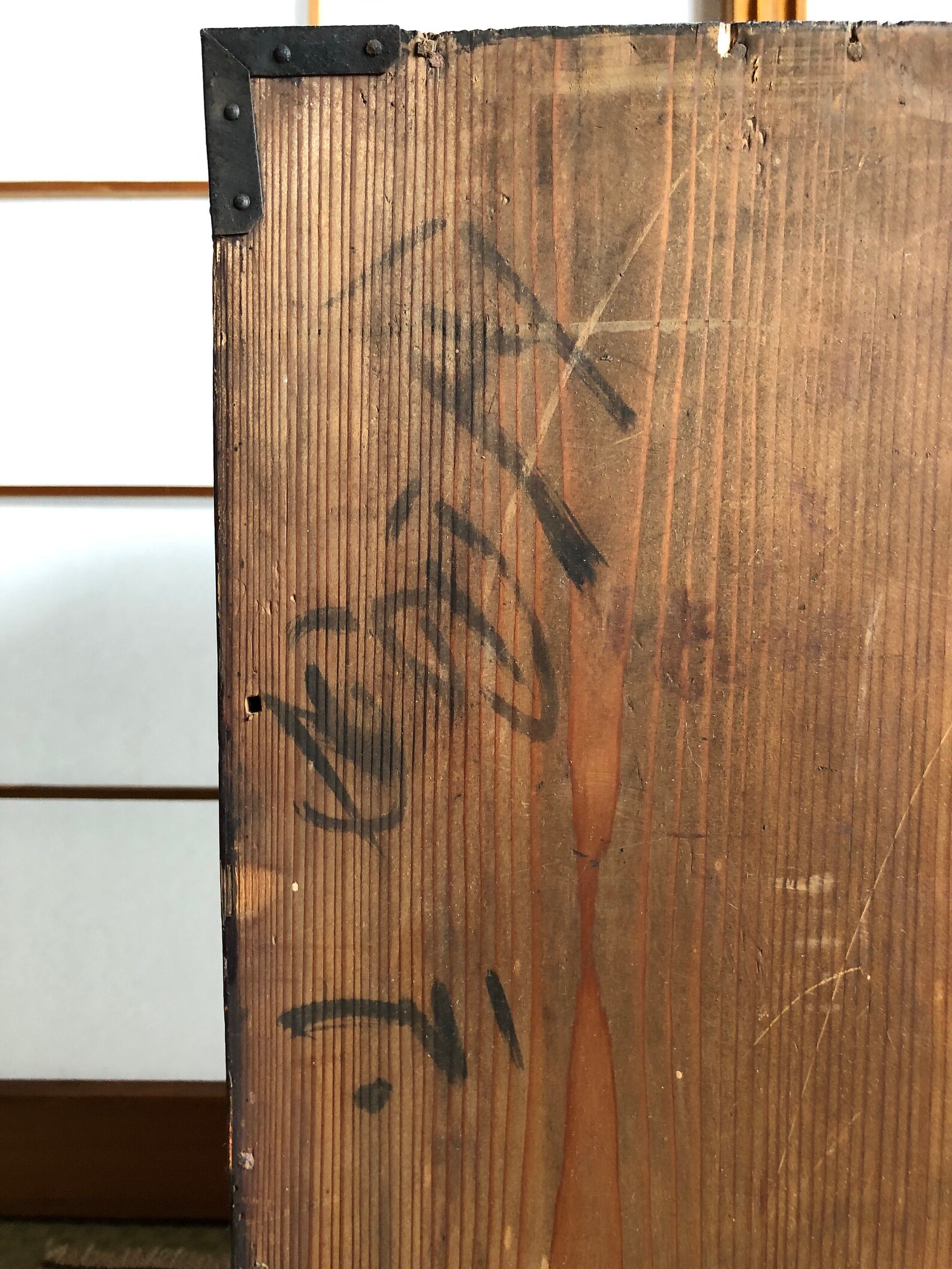 Muebles japoneses antiguos gabinete de madera Isho Dansu | Etsy