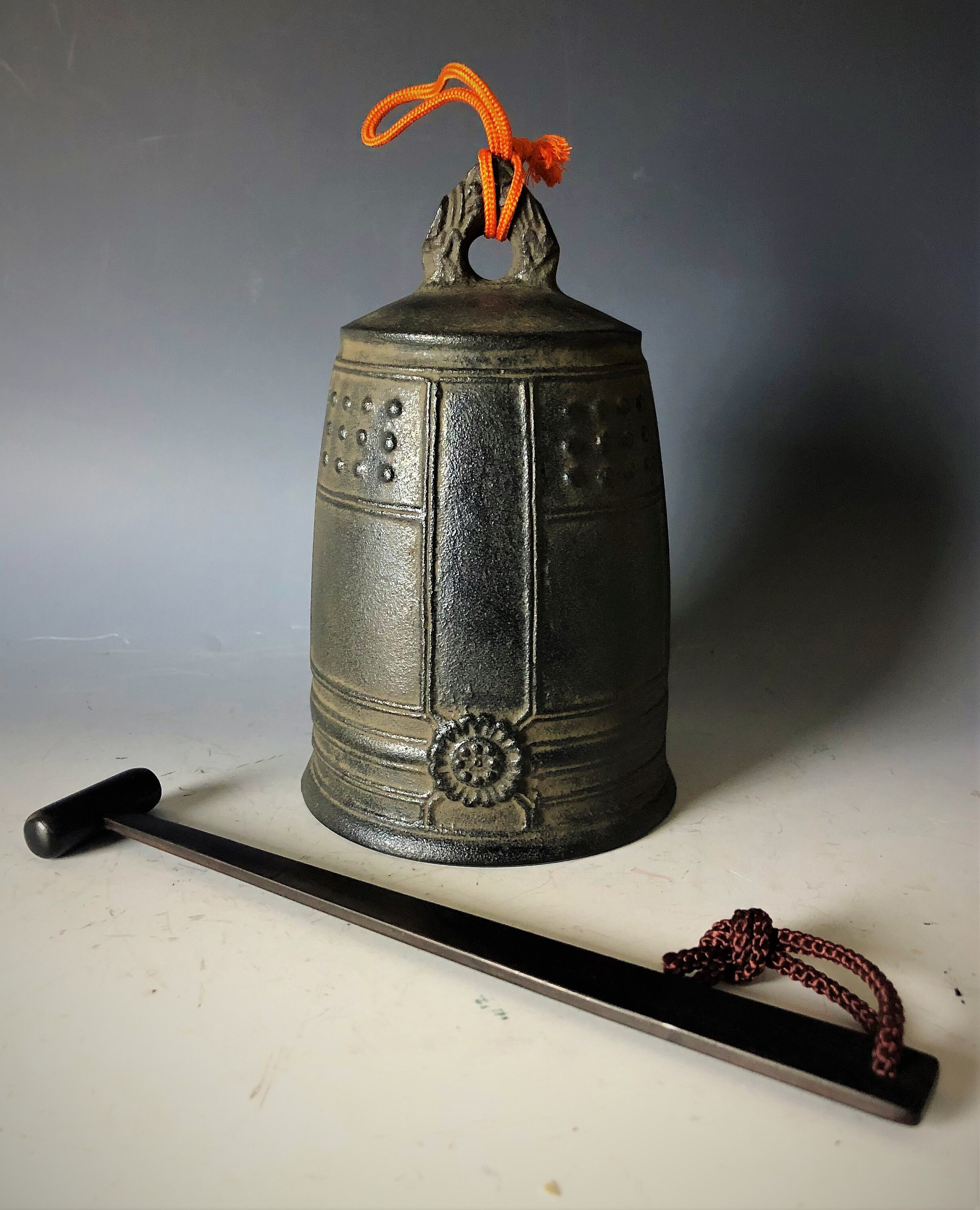 Japanese vintage metal gong Buddhist instrument temple bell w/ Etsy