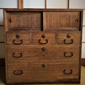 Vintage Japanische Möbel Teeschrank CHA-TANSU Cha-dansu | Etsy