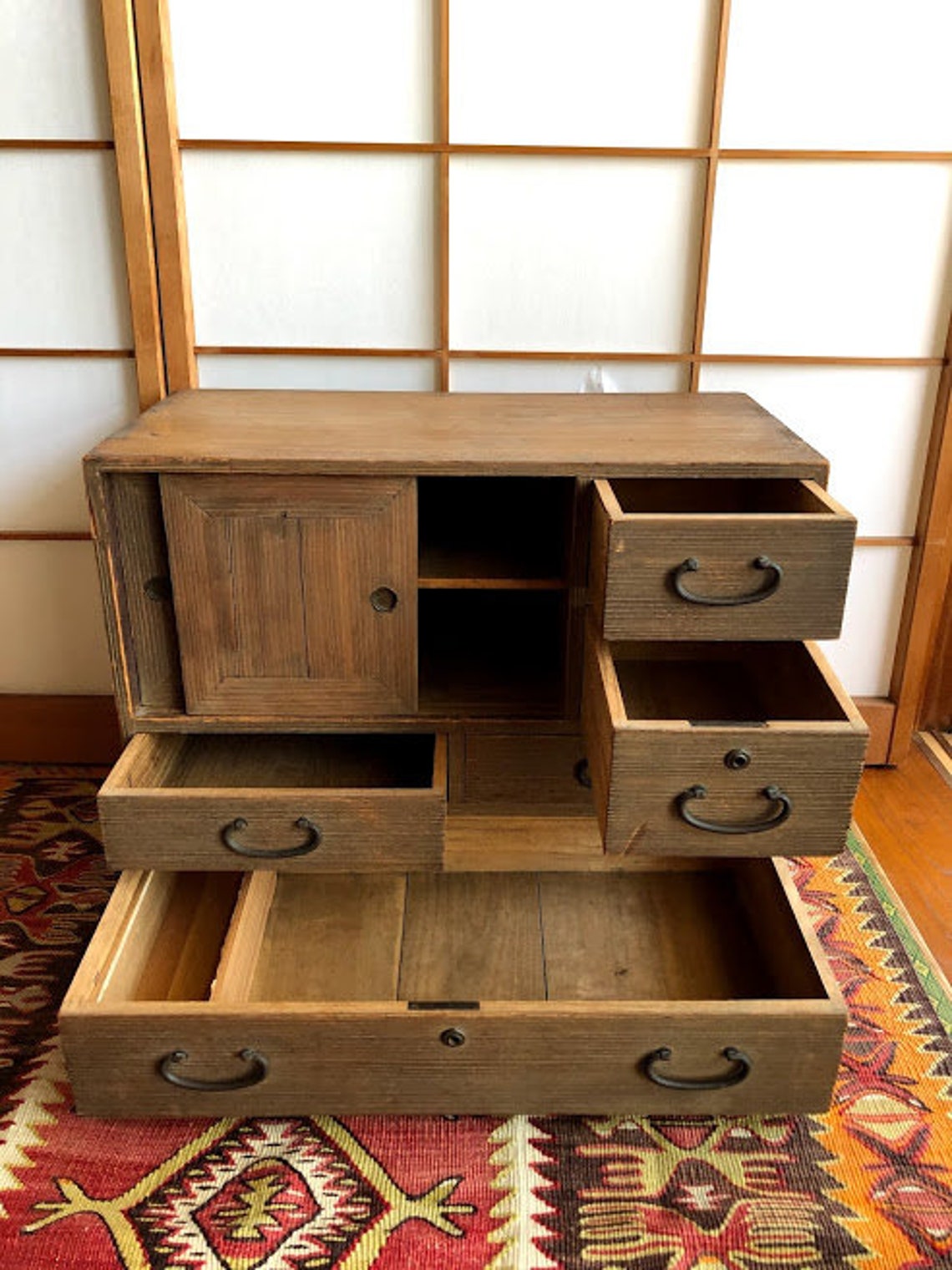 Vintage Japanese Furniture Tea CHATANSU Chadansu Etsy
