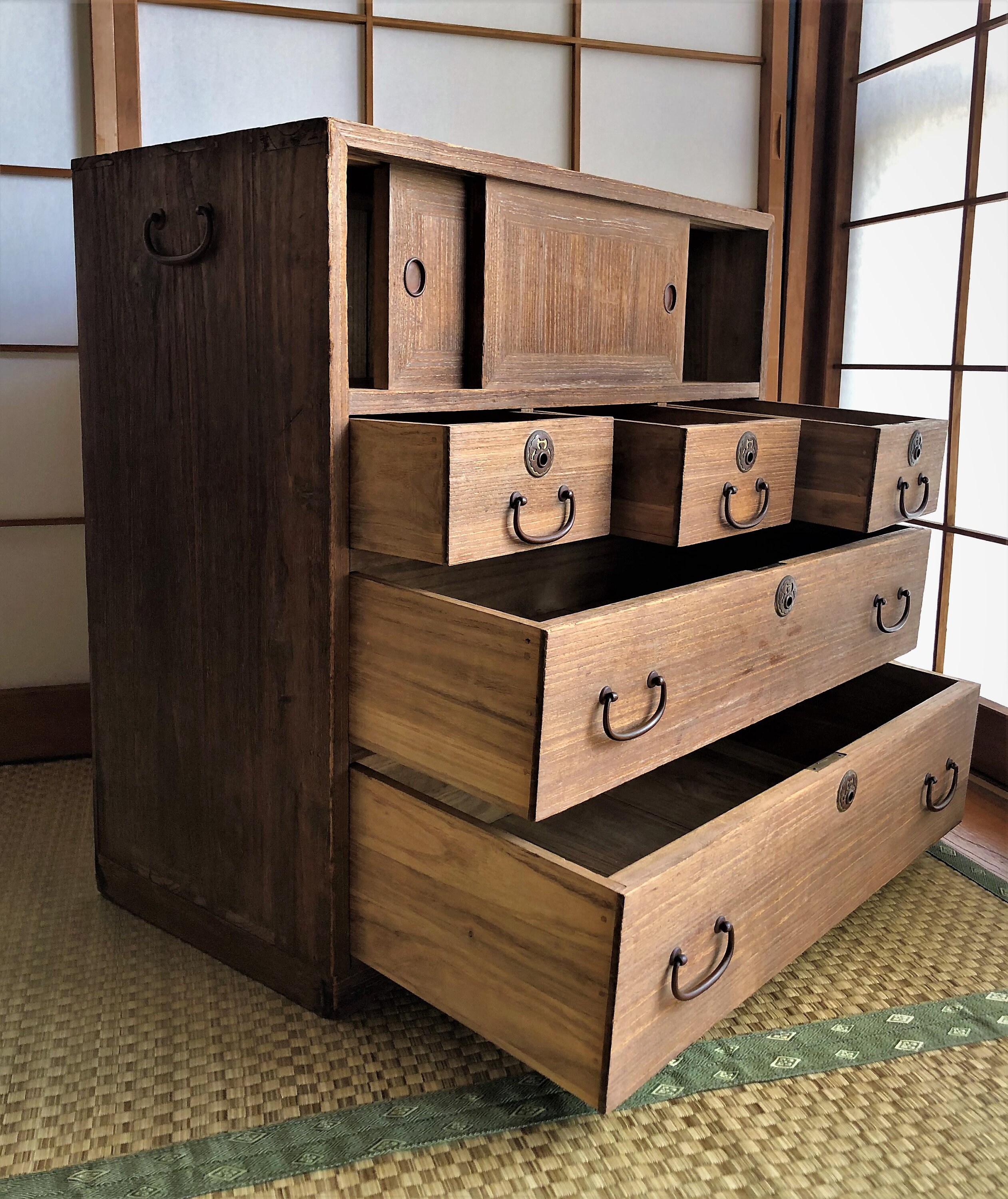 Vintage Japanische Möbel Teeschrank CHA-TANSU Cha-dansu | Etsy