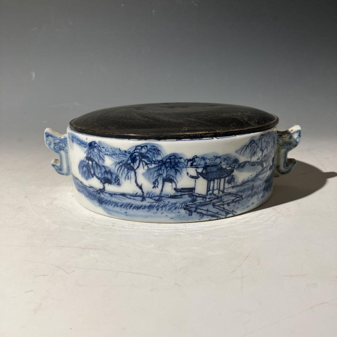 Blue ceramic vintage - Etsy 日本
