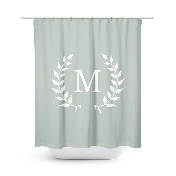 Custom Monogram Shower Curtain, Custom Monogram Bath Mat, Classy Design Bath Decor, Bathroom, Girls Shower Curtain, Custom Initial