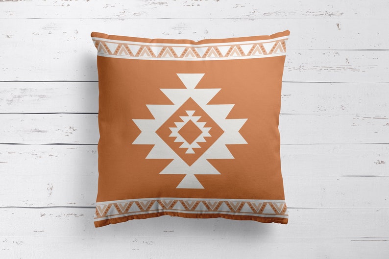 Aztec Navajo Pillows 6 Different Colors Tribal Print Throw Etsy