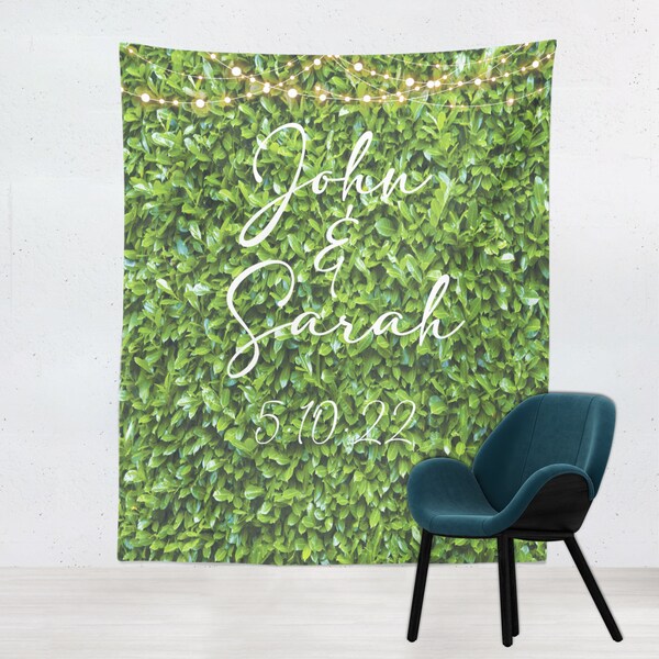 Green Hedge Backdrop Etsy